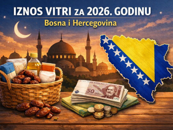 Određen iznos vitra za 2026. godinu