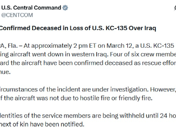 CENTCOM: Poginula su četiri pilota!