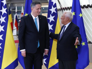 Bećirović se sastao s Antoniom Costom: "Vrijeme je da se krene naprijed s EU reformama"