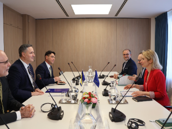 Bećirović razgovarao sa šeficom evropske diplomatije Kajom Kallas