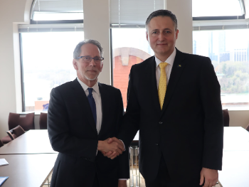 Bećirović razgovarao s predsjedavajućim arbitrom Arbitražnog tribunala za Brčko