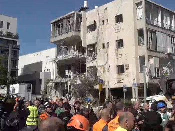 U Iranskom napadu na Tel Aviv šestero povrijeđenih