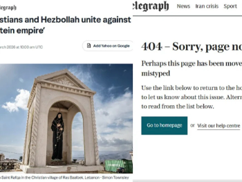 "Kršćani i Hezbolah ujedinjeni protiv Epsteinovog carstva"