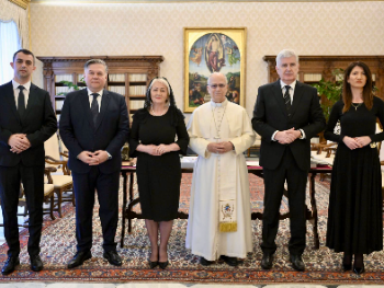 Čović i ekipa kod Pape