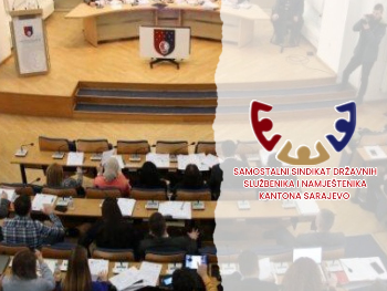 Sindikat traži hitan sastanak sa strankama u Skupštini KS zbog stanja u državnoj službi