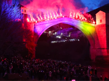 Spektakularan doček u Mostaru, Barbarez obećao da neće iznevjeriti