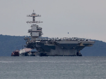 Najveći američki nosač aviona Gerald R. Ford popravljen nakon požara, vratio se u more