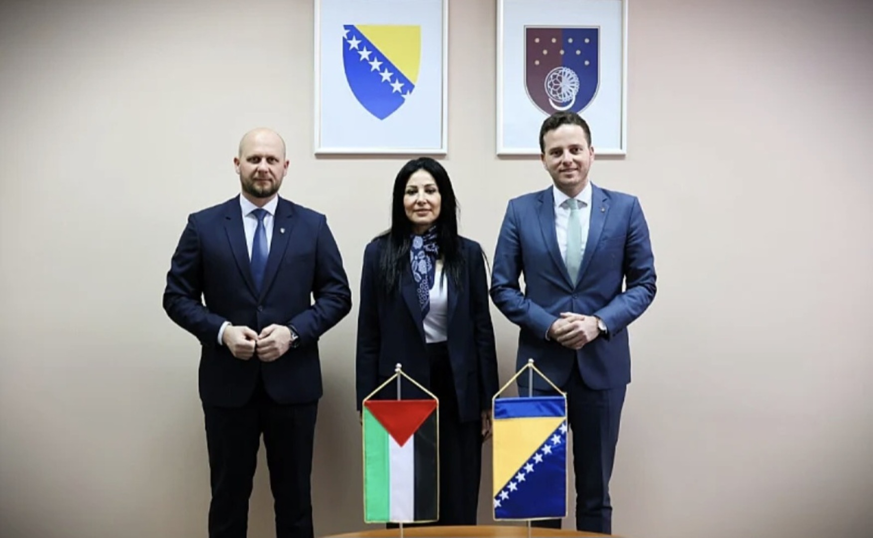 Uk i Okerić upriličili prijem za ambasadoricu Palestine - slika 1