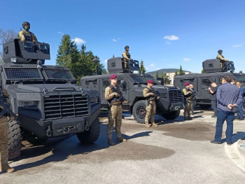 MUP ZDK predstavio tri borbena oklopna vozila