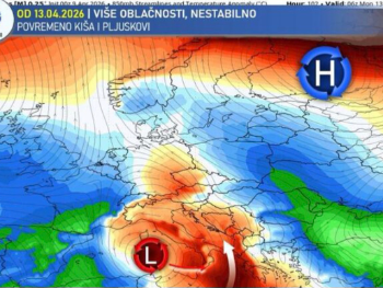 U BiH stiže "prljava kiša"