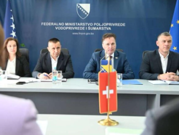 Hrnjić s delegacijom Udruženja švicarskih vlasnika šuma WaldSchweiz
