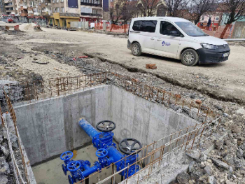 ViK Zenica završio radove na rekonstrukciji vodovodne infrastrukture na Trgu Alije Izetbegovića