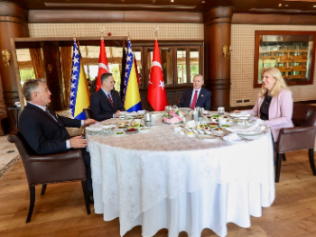 Predsjedništvo BiH na radnom doručku s Erdoganom