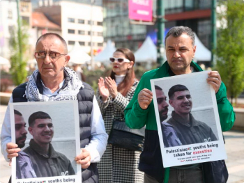 Palestinci se okupili u Sarajevu: Osuda zakona o smrtnoj kazni u Izraelu