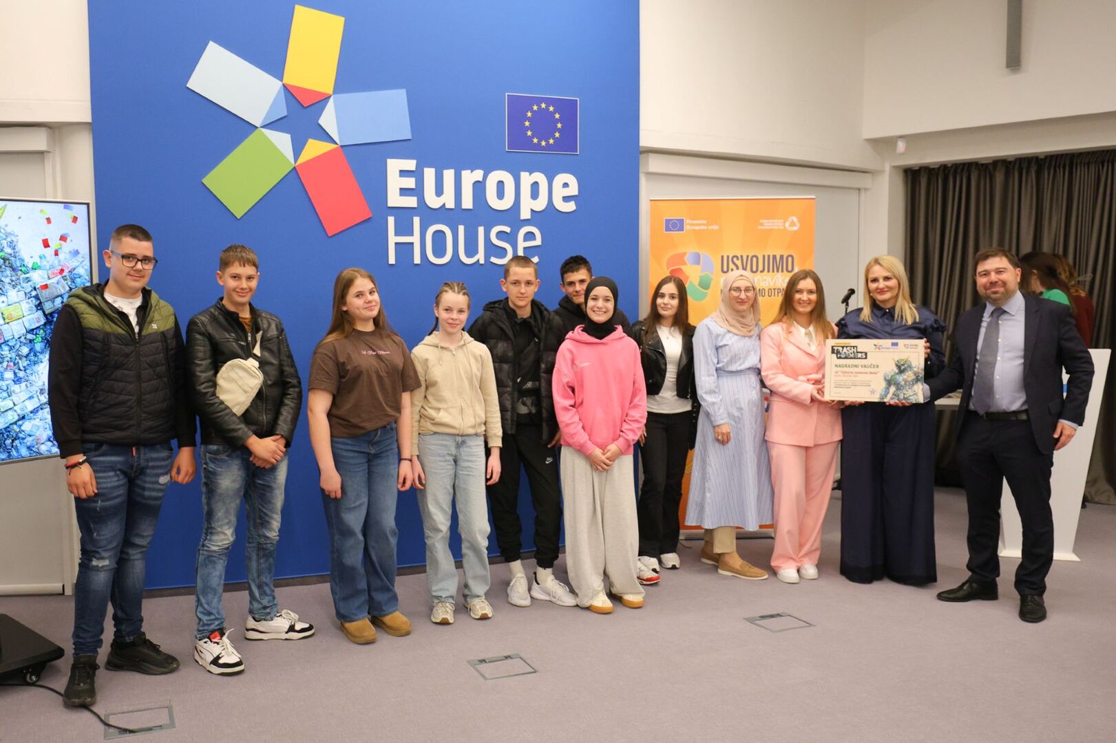 Mladi bh. eko-inovatori primili nagrade u Europe House - slika 2