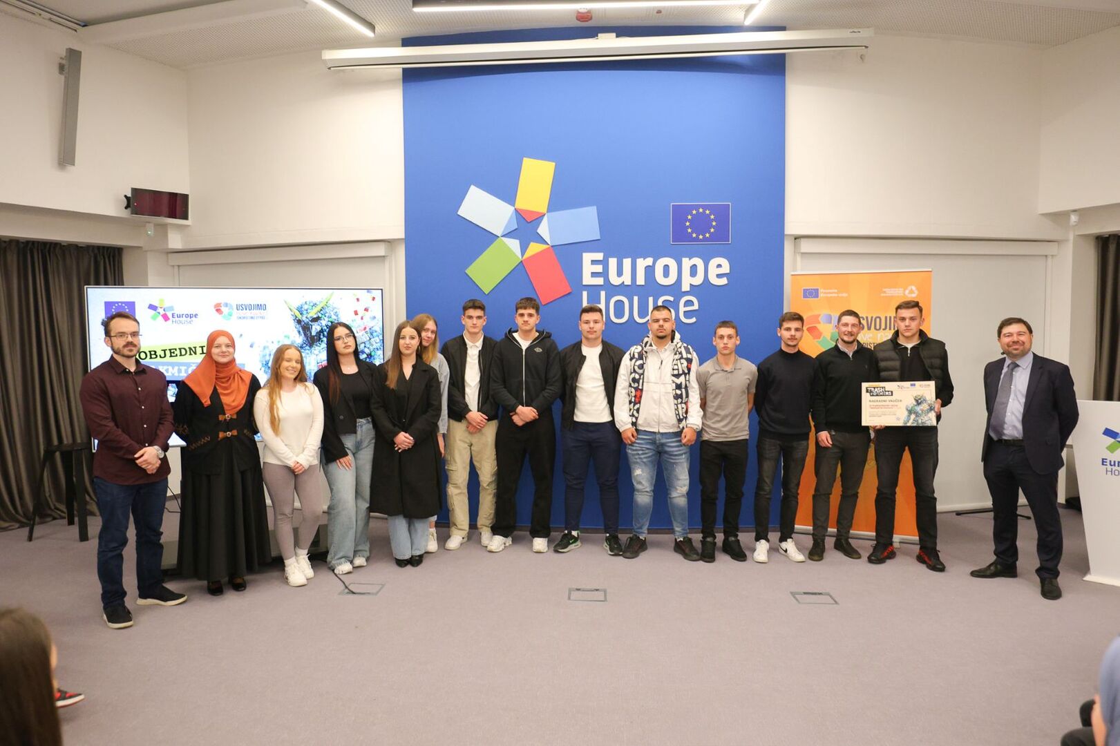 Mladi bh. eko-inovatori primili nagrade u Europe House - slika 9