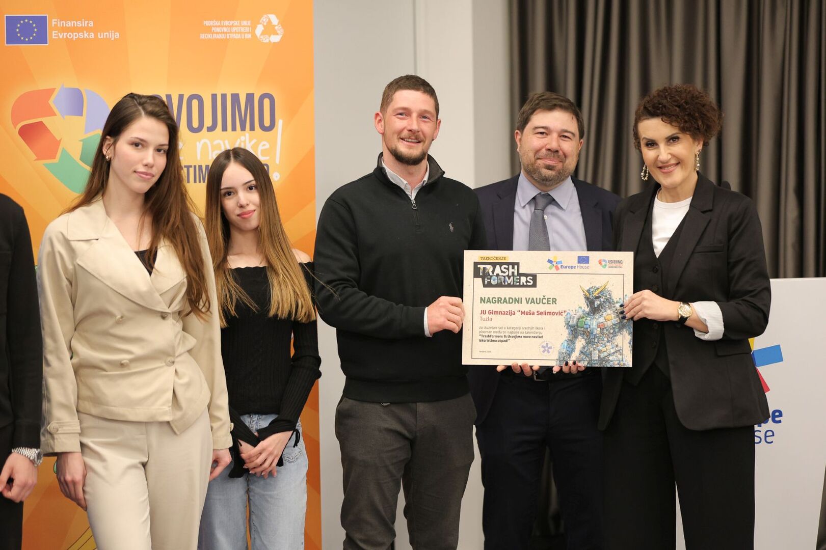 Mladi bh. eko-inovatori primili nagrade u Europe House - slika 3