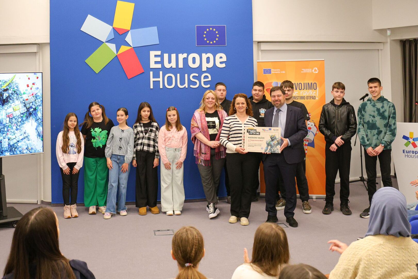 Mladi bh. eko-inovatori primili nagrade u Europe House - slika 6