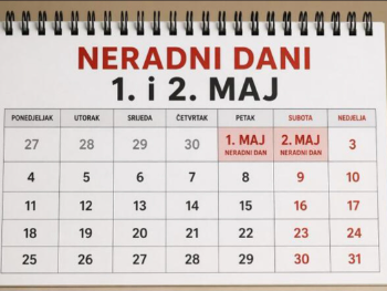 Dva neradna dana za Prvi maj u FBiH