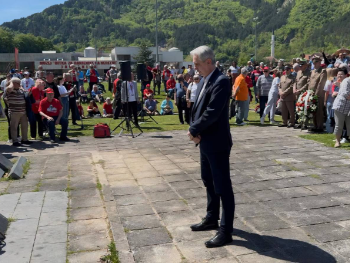 Kovačević u Jablanici: Za BiH se navija uz antifašističku zastavu sa ljiljanima
